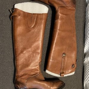 Sam Edelman Women’s Penny Riding Boot, Whiskey, size 6